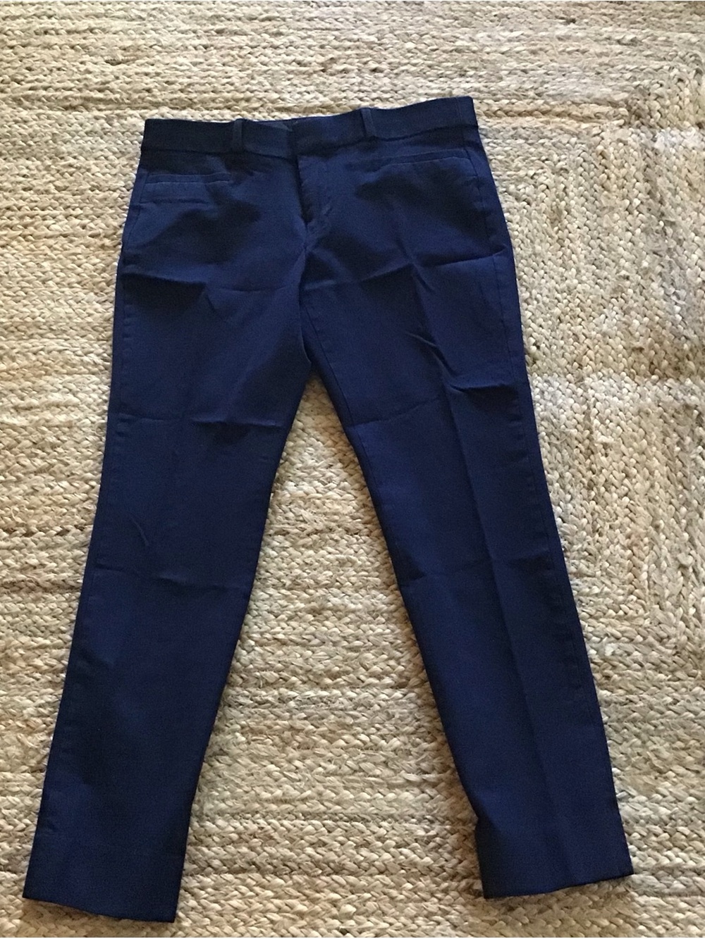 Banana Republic Sloan Sz 4 Dk Blue Ankle Pants